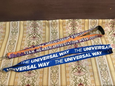 Universal Studios Team Member Appreciation 2025 Universal Way Lanyard LOT