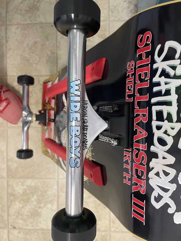 Heroin Shellraiser 3 Shell on Girth 10.75" Hellraiser Symmetrical Wide Boy Deck - Image 2 of 4