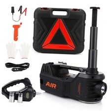 Electric Car Jack Kit 5 Ton 12v Hydraulic Floor Black Jackportable Wrench