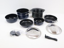 Beaver Brand Blue Sky Kochset, 9-teilig, Ø22cm Kochgeschirr Camping Outdoor