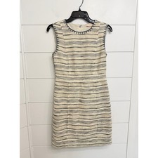 Tory Burch Women's Nicole Tweed Sheath Mini Dress Size 2 - 36461