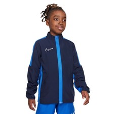 NWT 52 NIKE Unisex Kids Academy 23 Full Zip Track Jacket Juniors Size XL BLUE