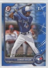 2022 Bowman Prospects Blue Border 129/150 Samad Taylor #BP-92 br7