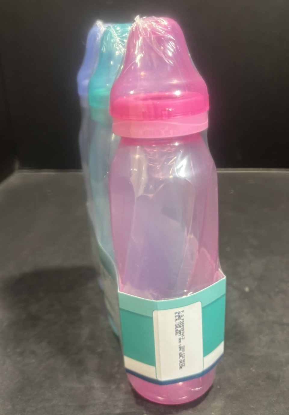 Evenflo Classic Type Micro Air Vent Easy To Hold Baby Bottles 3 Pack New 8 Ounce