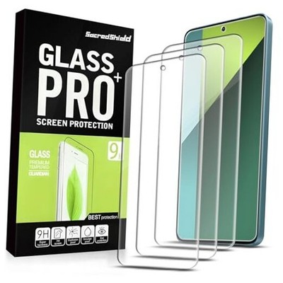 [3-Pack] Screen Protector for Xiaomi Redmi Note 13 Pro 5G Tempered Glass, 9H 