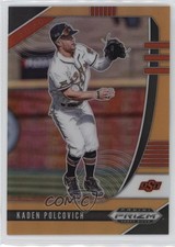 2020 Panini Prizm Draft Picks Neon Orange 27/50 Kaden Polcovich #PDP78 m1u