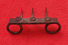 3 pc 4" Hand Forged Steel claw Dagger Bagh Nakh Vagh Nakh Maratha India