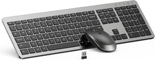 Conjunto combinado de teclado y mouse inal mbricos para Mac Apple, tamano Slim