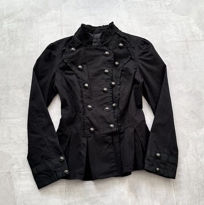 00s FUGA Wool Napoléon jacket pea coat FUGA 00s fur pea coat