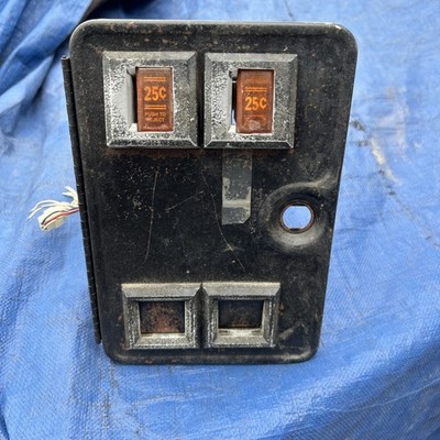 Old Vintage Metal Flap ￼ Coin Controls Door Arcade Video Game Parts If41-1