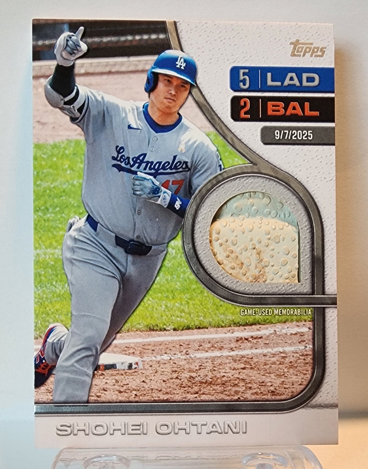 2026 Topps Series 2 Shohei Ohtani #RTB-SO Game Used Relic - Dodgers