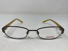 Esprit ET9372 Color-535 49-17-130 Dark Brown Full Rim Eyeglasses Frame MS31