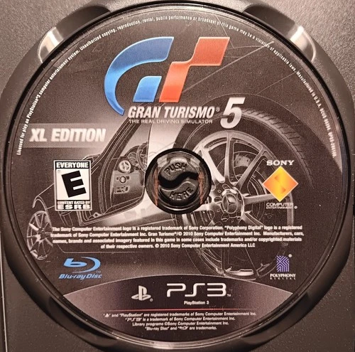Gran Turismo 5 XL Edition PS3 Game (Sony PlayStation 3, 2012) Disc Only - Tested