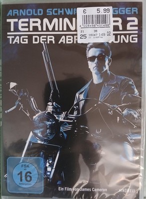 James Cameron DVD ''Terminator 2 Tag der Abrechnung'' (1991) Arnold Schwarzenegger
