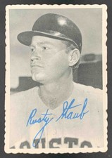 Rusty Staub 1969 Topps Deckle Astros