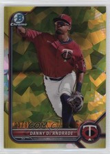 2022 Bowman Chrome Draft Sapphire Edition Yellow 93/99 Danny De Andrade 10q9