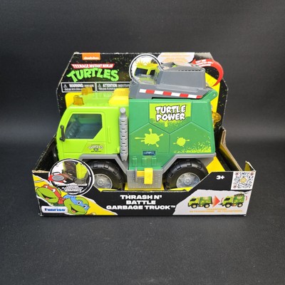 Teenage Mutant Ninja Turtles Nickelodeon THRASH N' BATTLE GARAGE TRUCK TMNT NEU
