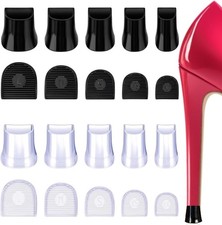 20 Pcs Heel Caps for High Heels, Heel Covers for High Heel Shoes, 5 Sizes Heel