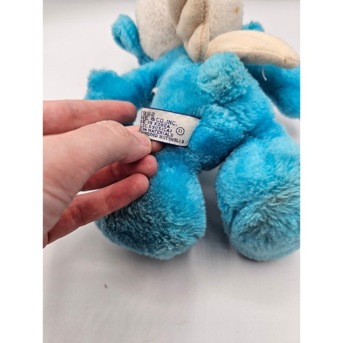 1985 Applause Angel Smurf W/ Wings Stuffed Animal Plush - Picture 5 of 5