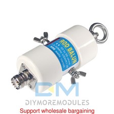 Bandas balun HF impermeables 1:1 (1 - 50 MHz) 500 W para varilla de antena Balun 160 m - 6 m