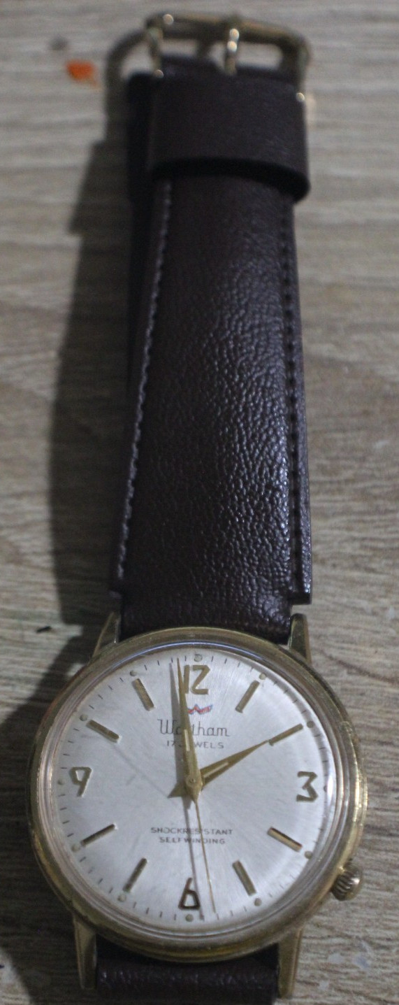 Wonderful WALTHAM  Self-Winding 17 Jewelry Men's Watch UTC33
