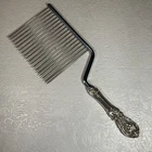 Reed & Barton FRANCIS I 1st STERLING SILVER HANDLE Angel Food Cake Comb Server