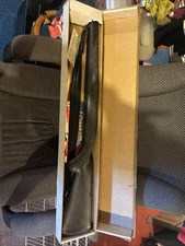 Synthetic Black Stock With Sling