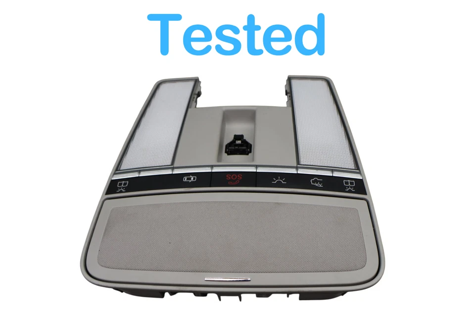 10-14 Mercedes W221 S550 CL550 S400 Luz de techo corredizo Control OEM Foto 3 de 4