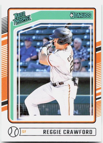 2024 Donruss #189 Reggie Crawford | Baseball Card