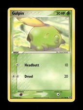 Gulpin Common EX Emerald 51/106 LP on eBay