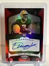 2022 Panini Certified - Rookie Signatures Quay Walker #RS-QW Red /99 (AU, RC)