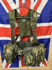 British Army Tailored Special Forces Airborne DPM 11 Pouch Webbing Belt Yoke Set