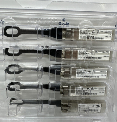 Lot of 5 Brocade 16Gb SW FC SFP+ Optical Transceivers 57-0000088-01