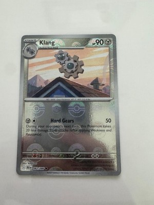 Klang  (Poke Ball Pattern) 062/086 Common Black Bolt Pokemon Near Mint