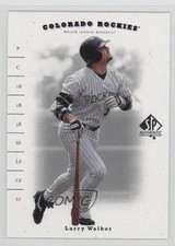 2001 SP Authentic Larry Walker #90 HOF 2u3