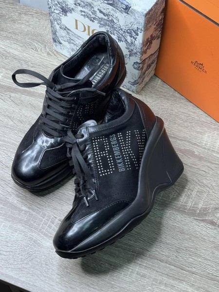 Women Dirk Bikkembergs Boots Black Suede 36