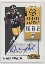 2018 Panini Contenders Rookie Ticket Auto Damoun Patterson #198 Auto qf8