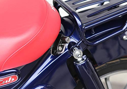 Porte serrure casque acier antivol pour pièces moto Kijima Super Cub C125 - Photo 2/3