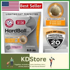 HardBall Lightweight Clumping Cat Litter with Garden Bloom Scent   Odor Contr...