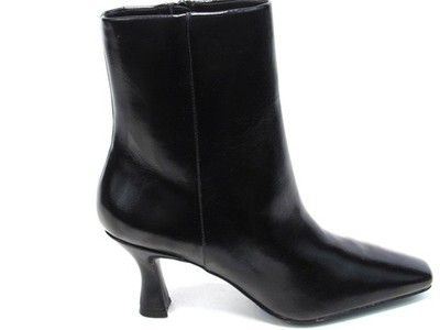 Anne Klein Pablo Square Toe Ankle Boot (Women's) - Black - Sz 10.5 M