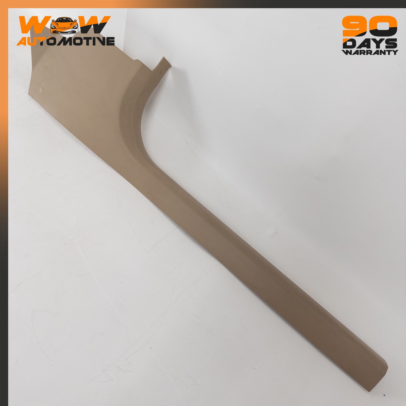 05-13 CHEVROLET CORVETTE C6 CADILLAC XLR FRONT RIGHT SILL PLATE TRIM BEIGE OEM