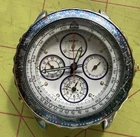 Vintage Seiko Flightmaster 7T34-6A09 Quartz Chronograph Men's Watch