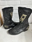 Sidi Black Rain Evo motorcycle boots size Uk 8