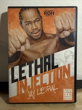ROH Lethal Injection: the best of Jay Lethal DVD 2-disc TNA AEW Ring Of Honor