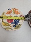 2 Certified International Fruit Plates 9in — photo 5