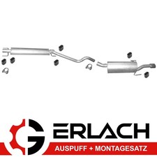 Auspuff für Opel Astra H 1.9 CDTi TD Schrägheck 2004-2009 Auspuffanlage 5291
