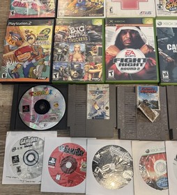 Video Game Lot NON WORKING Gamecube PS2 Wii PS3 NES DS Xbox Xbox 360 SNES