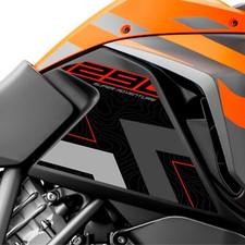 Adesivi Laterali Serbatoio per KTM 1290 Super Adventure S 2019-2020 L-209 Orange
