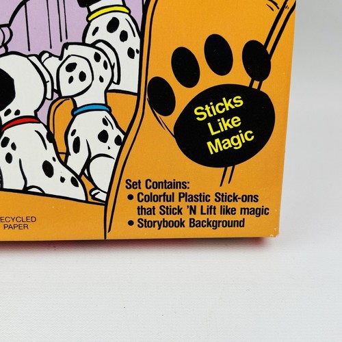 Vtg Disney 101 Dalmatians Presto Magix Stick & Lift Playset 1991 Rose Art NOS - Picture 2 of 4