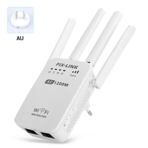 1200Mbps Dual Band Wireless WiFi Repeater Router Range Extender Signal Booster - Photo 15/18